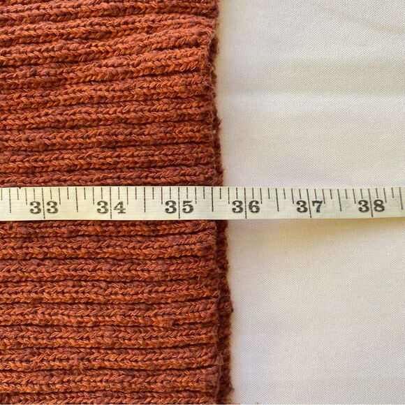 NWT Free People Red Jasper Mont Blanc Long Sleeve Mini Sweater Dress Size Large - Picture 16 of 16